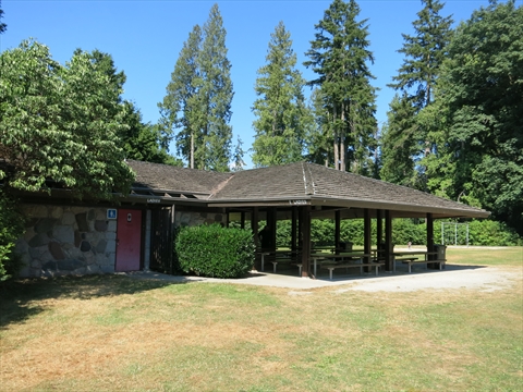 Prospect Point Trading Post Gift Store in Stanley Park, Vancouver, BC, Canada