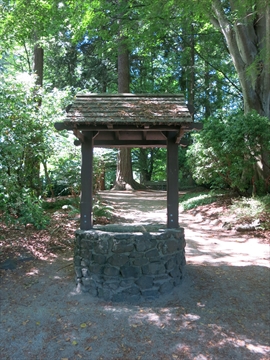 Wishing Well in Stanley Park, Vancouver, BC, Canada