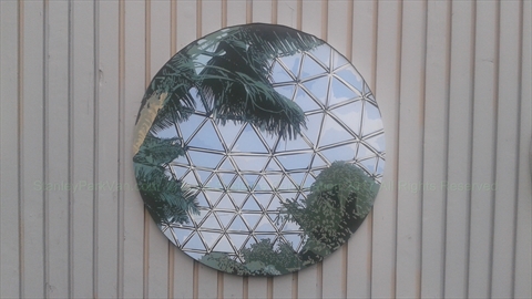 Portal Mural - the interior of the Bloedel Conservatory