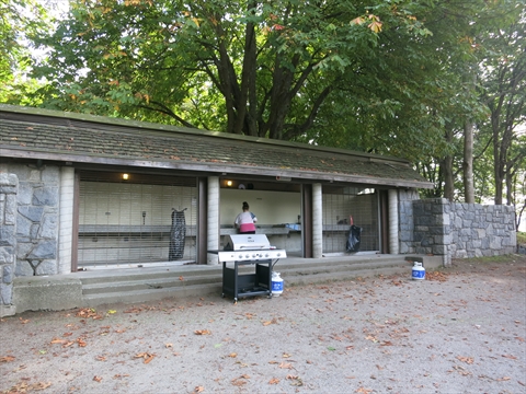 cooking facilities at Second Beach Reservable Picnic Area in Stanley Park