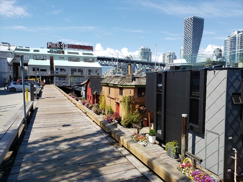 Granville Island Houseboats, Vancouver, BC, Canada