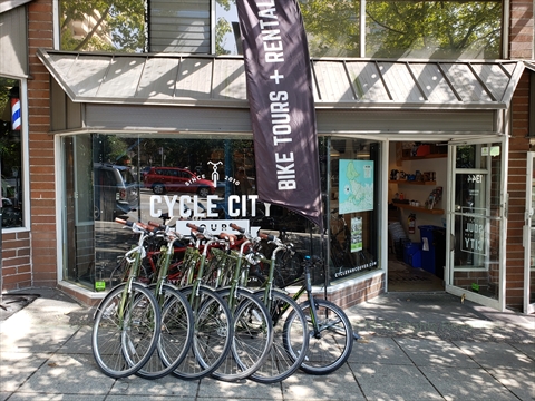 Cycle City, Vancouver, BC, Canada