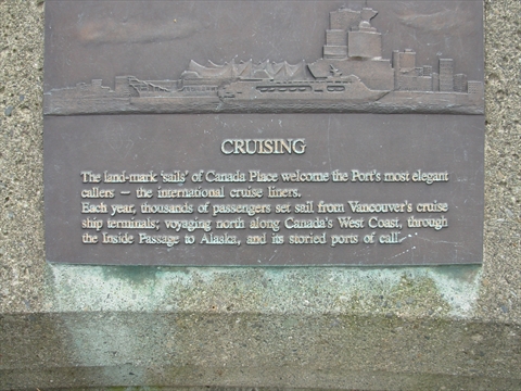 Port of Vancouver Lookout Cruising plaque