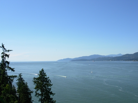 Prospect Point Lookout in Stanley Park, Vancouver, BC, Canada