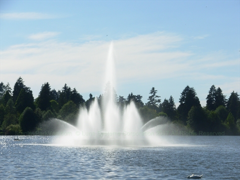 Lost Lagoon in Stanley Park, Vancouver, BC, Canada