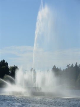 Jubilee Fountain in Stanley Park, Vancouver, BC, Canada