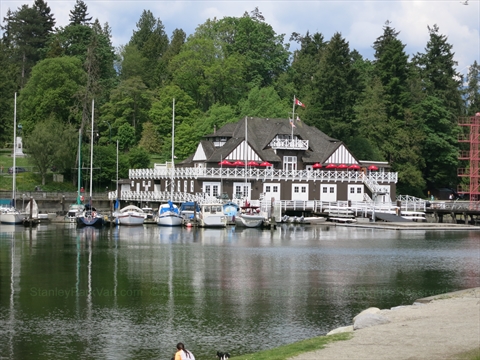 Vancouver Rowing Club in Stanley Park, Vancouver, BC, Canada