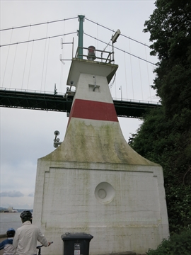 Prospect Point Lighthouse in Stanley Park, Vancouver, BC, Canada