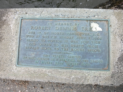 Robert Dennis Tribe plaque