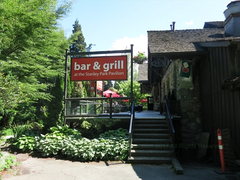 Stanley's Bar and Grill in Stanley Park, Vancouver, BC, Canada