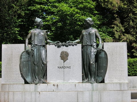 Memorial in Stanley Park, Vancouver, British Columbia Canada