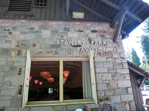 Stanley Park Pavilion in Stanley Park, Vancouver, BC, Canada