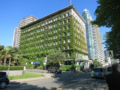 Sylvia Hotel near Stanley Park, Vancouver, BC, Canada
