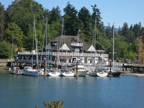 Vancouver Rowing Club in Stanley Park, Vancouver, BC, Canada
