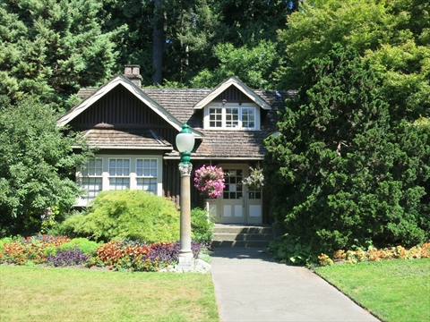 Rose Cottage in Stanley Park