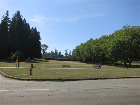 Lumbermens' Arch Picnic Area in Stanley Park, Vancouver, BC, Canada