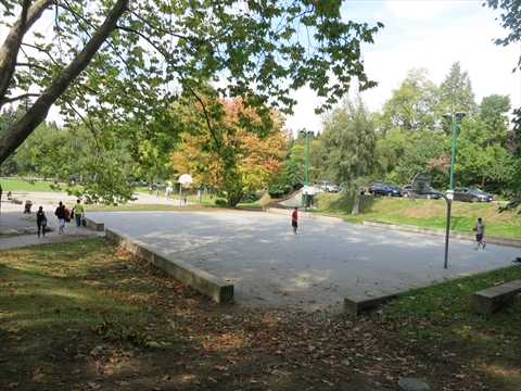 Basketball Court at Ceperley Park
