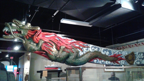 SS Empress of Japan Figurehead in the Vancouver Maritime Museum