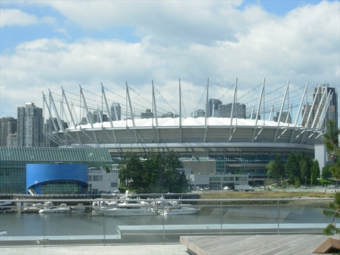 BC Place Stadium in Vancouver, BC, Canada