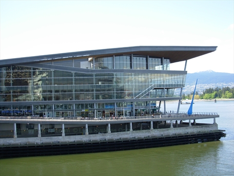 Vancouver Trade and Convention Centre in Coal Harbour, Vancouver, BC, Canada