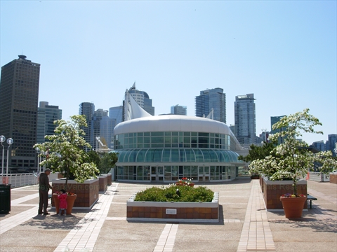 Canada Place in Coal Harbour, Vancouver, BC, Canada