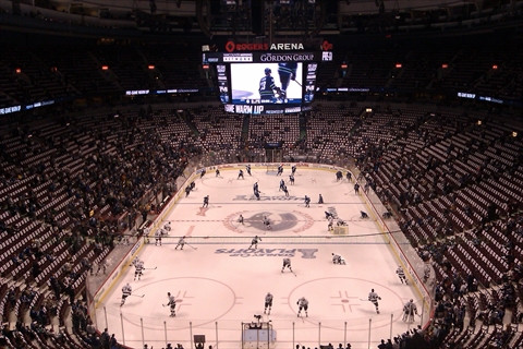 Rogers Arena in Vancouver, BC, Canada