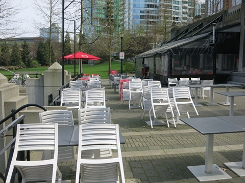 TAPshack restaurant at Coal Harbour, Vancouver, BC, Canada