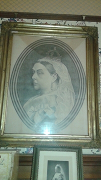 Queen Victoria Photo inside Roedde House, Vancouver, BC, Canada