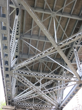 Burrard Street Bridge in Vancouver, BC, Canada