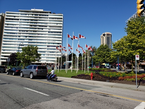 Morton Park at English Bay, Vancouver, BC, Canada
