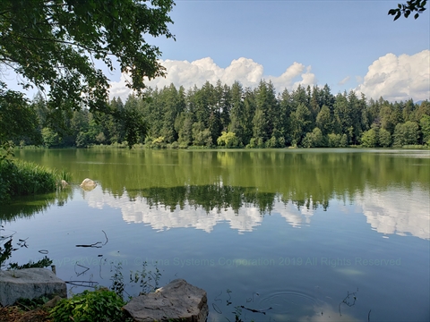 Lost Lagoon in Stanley Park, Vancouver, BC, Canada