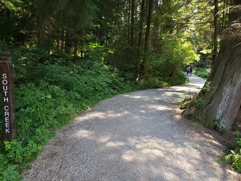 South Creek Trail in Vancouver, BC, Canada