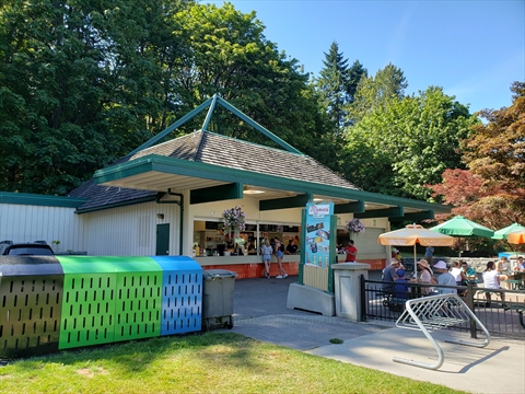 concession in Stanley Park, Vancouver, BC, Canada