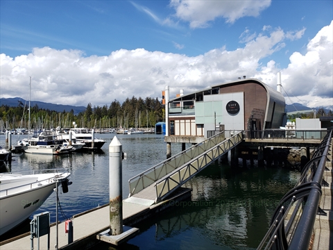 Lift Bar Grill View at Coal Harbour, Vancouver, BC, Canada