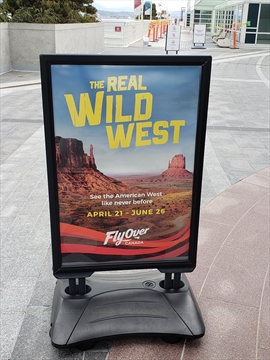 2022 Real Wild West sign