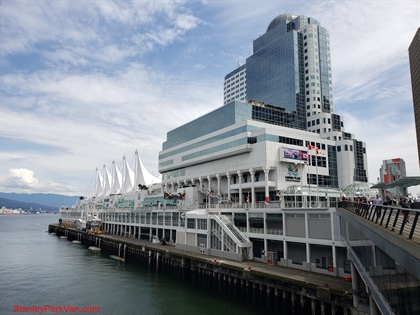 Canada Place in Vancouver, BC, Canada