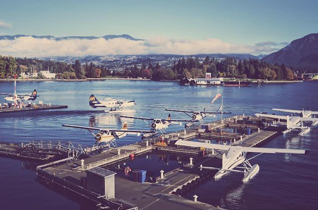 Vancouver Harbour Flight Centre(seaplane terminal) in Coal Harbour, Vancouver, BC, Canada