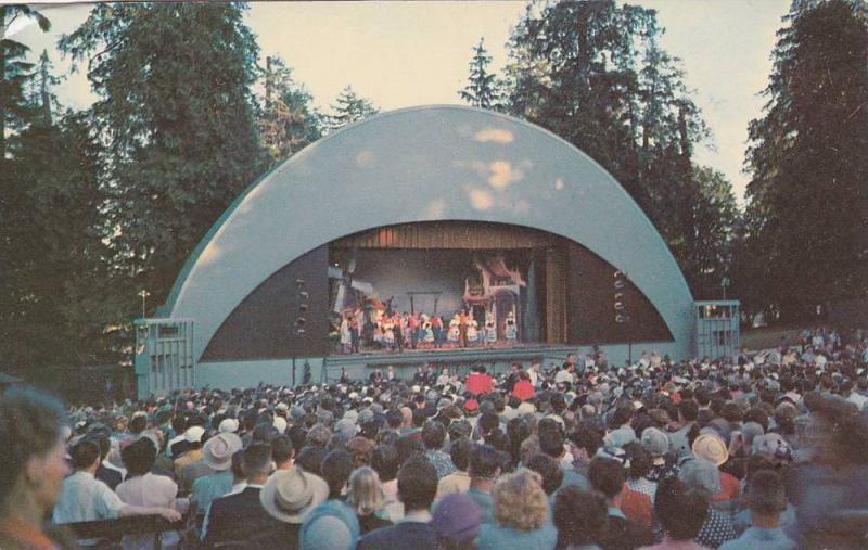 Annual Theatre Under the Stars in Stanley Park, Vancouver, BC, Canada