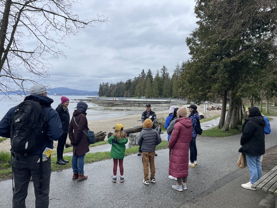 tour in Stanley Park