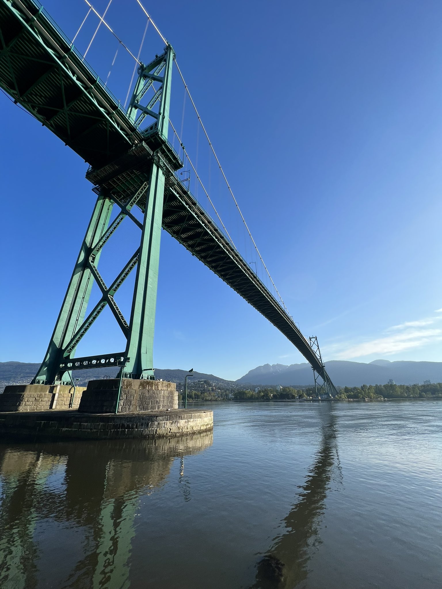 Lions Gate Bridge in Vancouver, BC, Canada