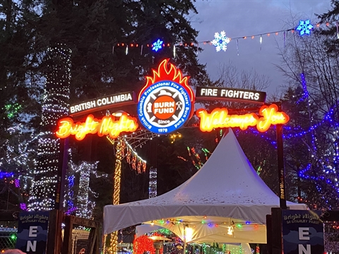 Bright Nights in Stanley Park, Vancouver, BC, Canada